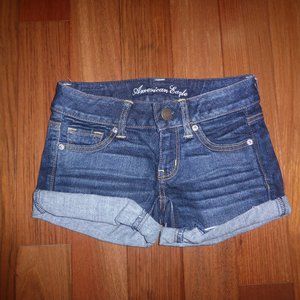 American Eagle Outfitters AE denim shorts size 0